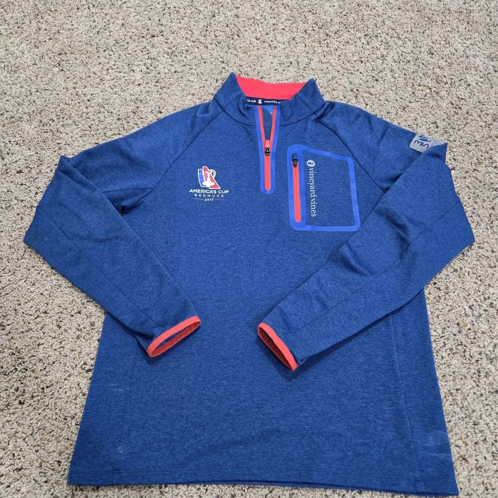 Vineyard Vines America's Cup Blue Lightweight Jacket